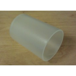 (50/44) 50mm x 3mm x 1000mm Satin (Frosted) Acrylic Tube