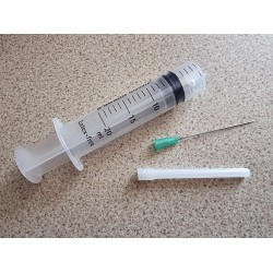 20ml Syringe Applicator with blunt needle for solvent weld